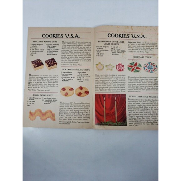 Betty Crocker's Holiday Heritage Cook Booklet 1966 General Mills Recipes Vintage - Picture 10 of 10
